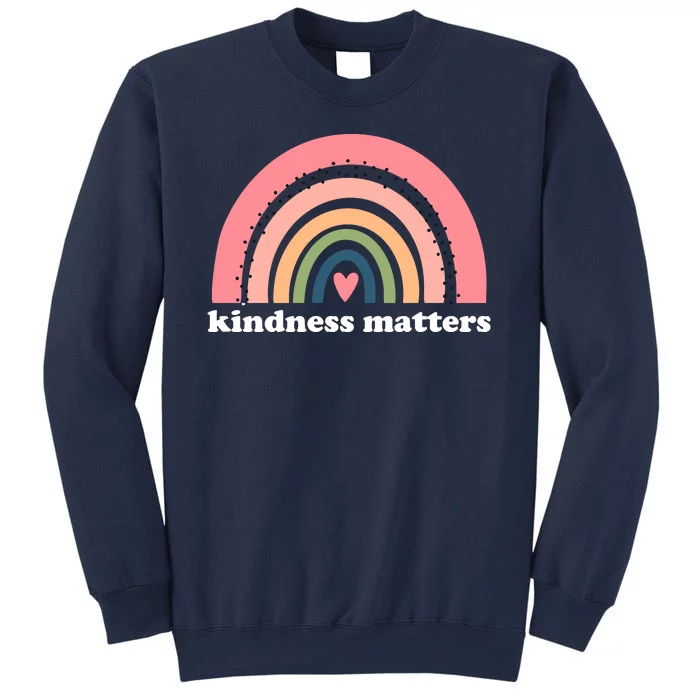 Kindness Matters Rainbow Heart Sweatshirt