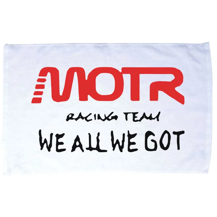 Kidcudi Motr Racing Team We All We Got Microfiber Hand Towel