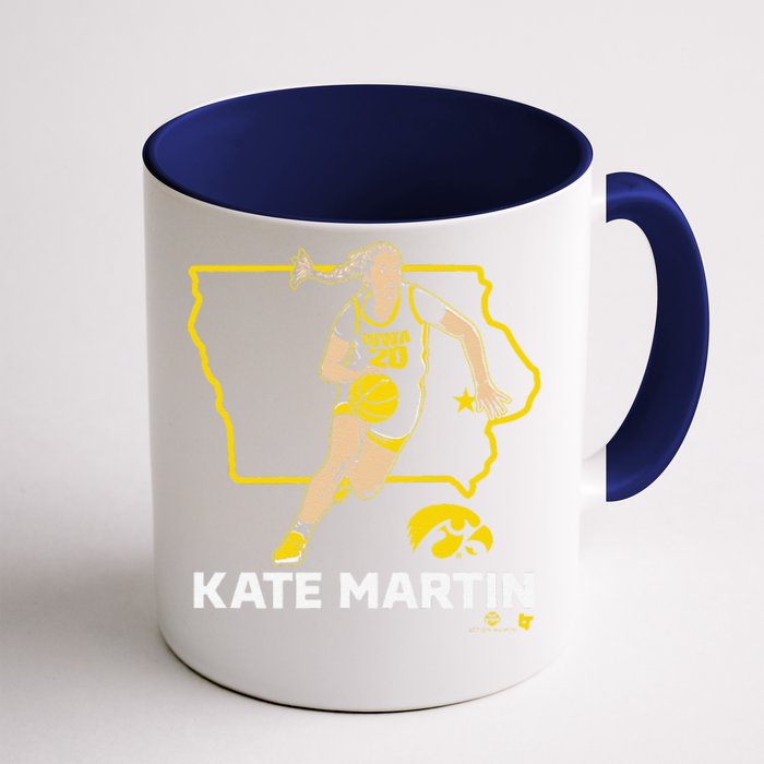 Kate Martin State Star Iowa Basketball Front & Back Coffee Mug