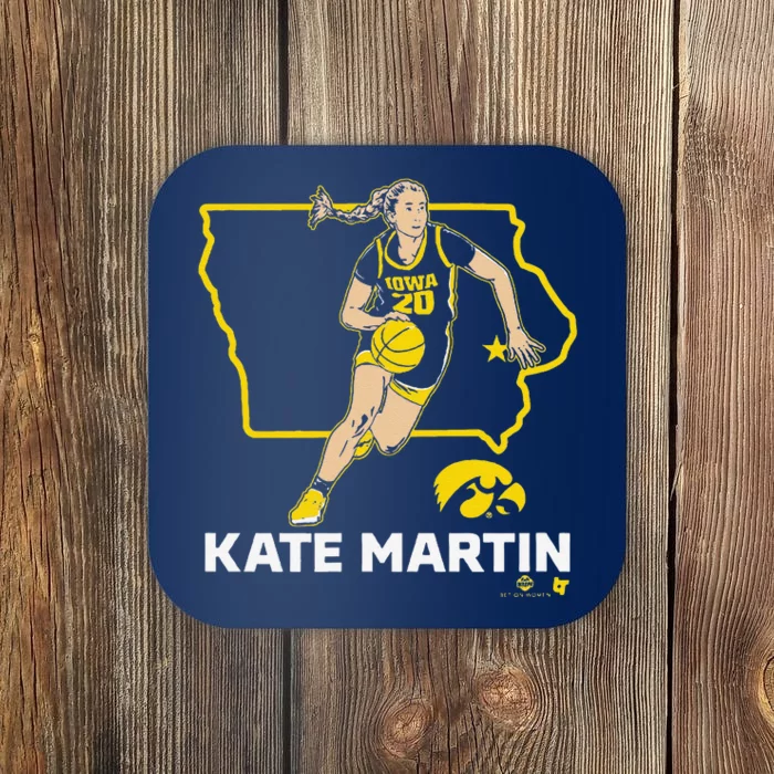 Kate Martin State Star Iowa Basketball Coaster