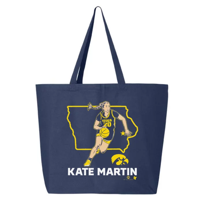 Kate Martin State Star Iowa Basketball 25L Jumbo Tote