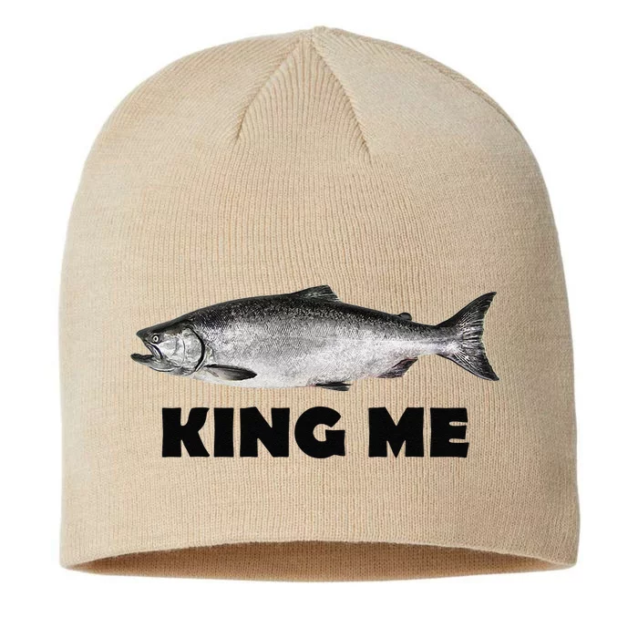 King Me Salmon Fishing 8 1/2in Sustainable Knit Beanie