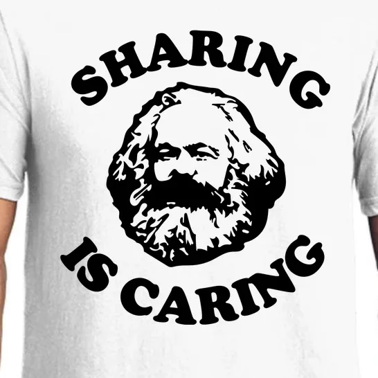 Karl Marx Sharing Is Caring Pajama Set