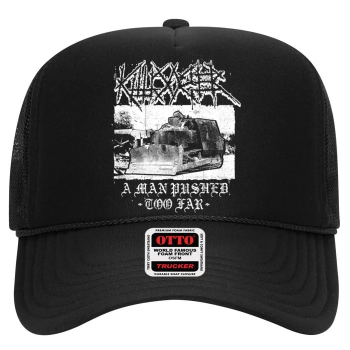 Killdozer Modified Tank Bulldozer High Crown Mesh Trucker Hat