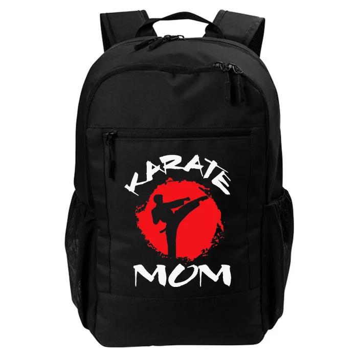 Karate Mom Vintage Martial Art Self And Defense Mother's Day Daily Commute Backpack