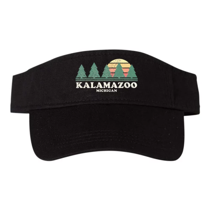 Kalamazoo Mi Vintage Throwback T.E.E Retro 70s Valucap Bio-Washed Visor