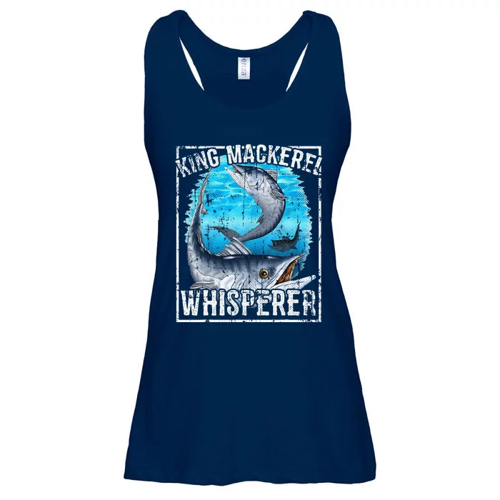 King Mackerel Whisperer Deep Sea Fishing Ladies Essential Flowy Tank