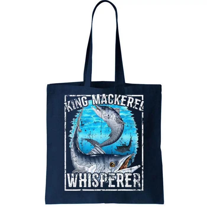 King Mackerel Whisperer Deep Sea Fishing Tote Bag