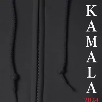 Kamala Name 2024 Full Zip Hoodie