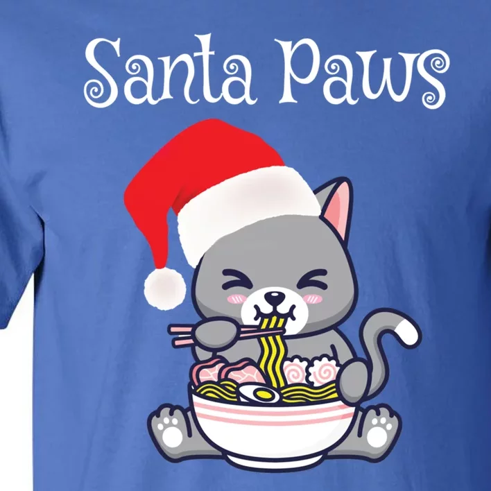 Kawaii Neko Anime Ra Santa Paws Cute Gift Tall T-Shirt