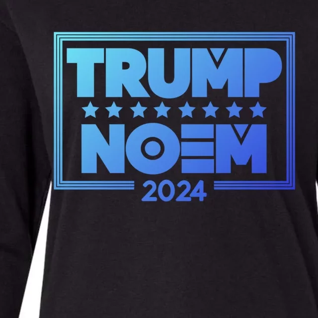 Kristi Noem And Donald Trump Election 2024 Gift Womens Cotton Relaxed Long Sleeve T-Shirt