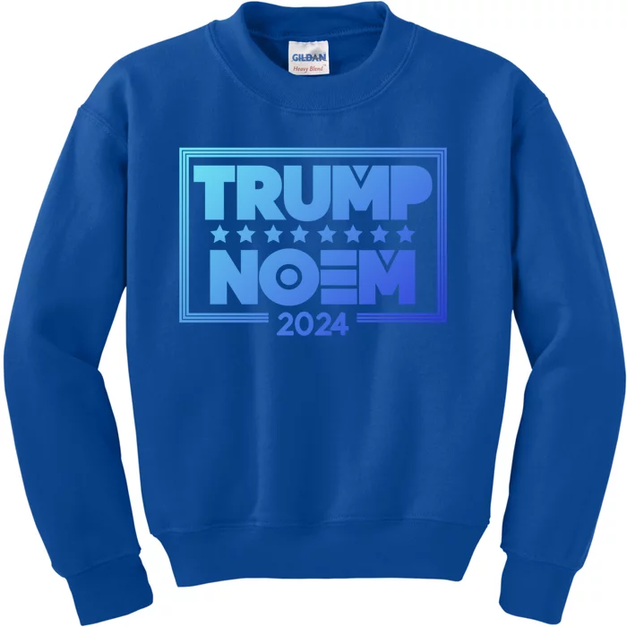 Kristi Noem And Donald Trump Election 2024 Gift Kids Sweatshirt