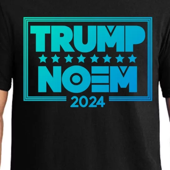 Kristi Noem And Donald Trump Election 2024 Gift Pajama Set