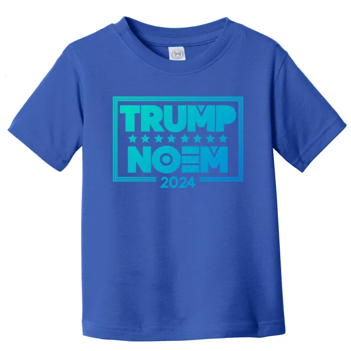 Kristi Noem And Donald Trump Election 2024 Gift Toddler T-Shirt