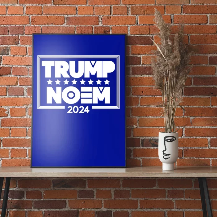 Kristi Noem And Donald Trump Election 2024 Gift Poster