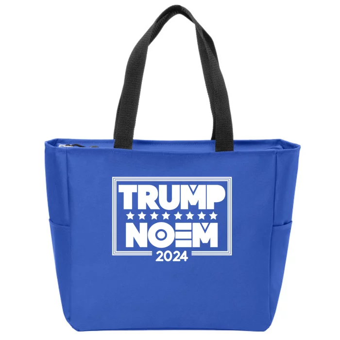 Kristi Noem And Donald Trump Election 2024 Gift Zip Tote Bag