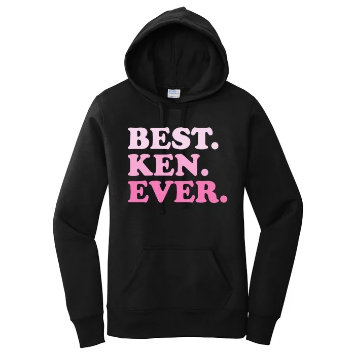 Ken Name Best Ken Ever Vintage Women's Pullover Hoodie