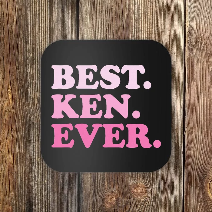 Ken Name Best Ken Ever Vintage Coaster