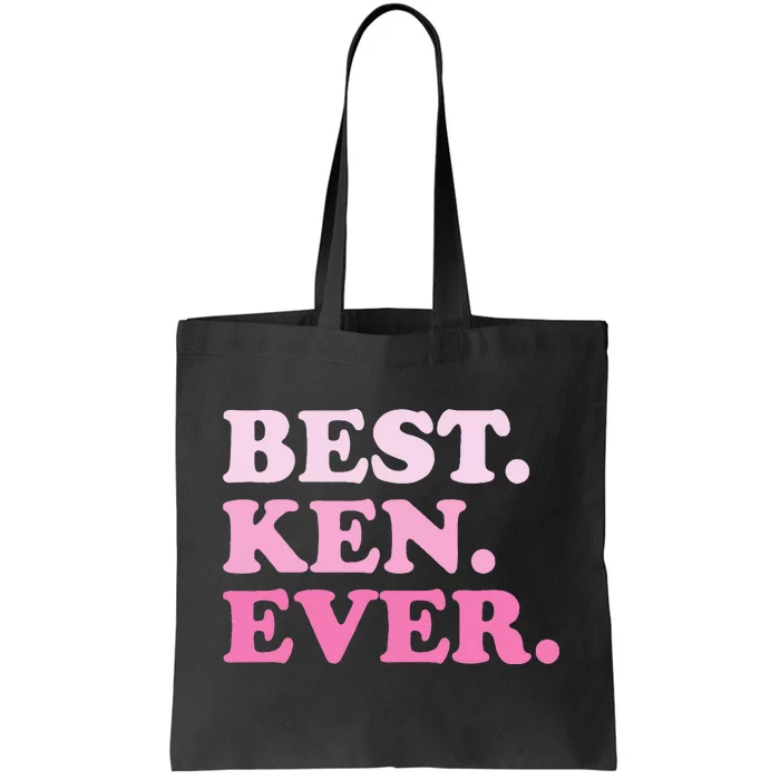 Ken Name Best Ken Ever Vintage Tote Bag