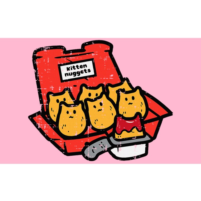 Kitten Nuggets Cute Fast Food Cat Food Lover Bumper Sticker