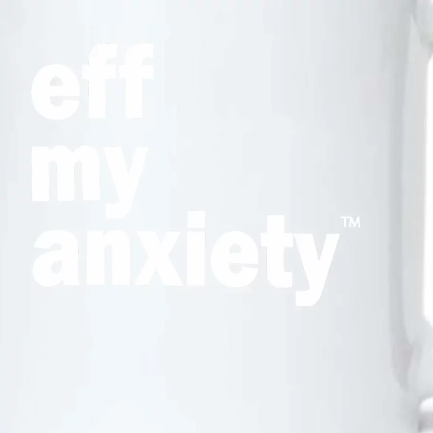 Kimberly Nichols Eff My Anxiety Black Color Changing Mug