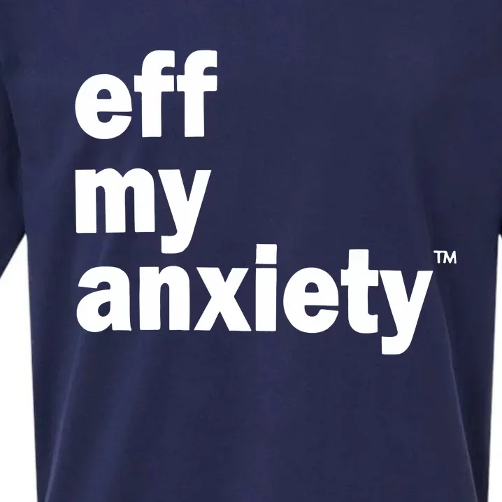 Kimberly Nichols Eff My Anxiety Sueded Cloud Jersey T-Shirt