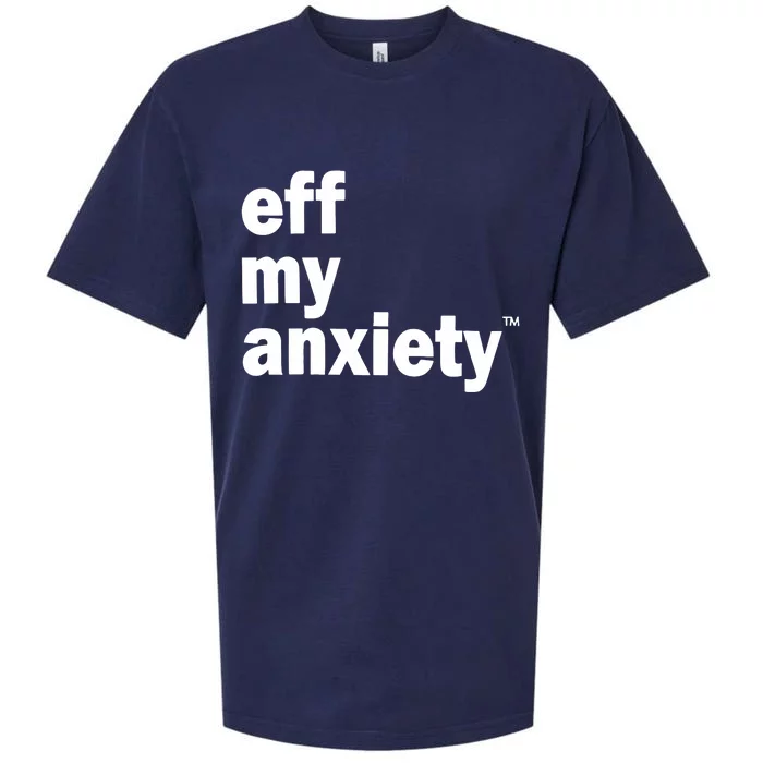 Kimberly Nichols Eff My Anxiety Sueded Cloud Jersey T-Shirt