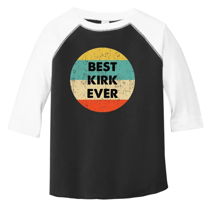 Kirk Name Ever Toddler Fine Jersey T-Shirt