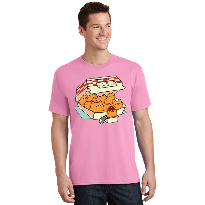 Kitten Nuggets Fast Food Cat T-Shirt