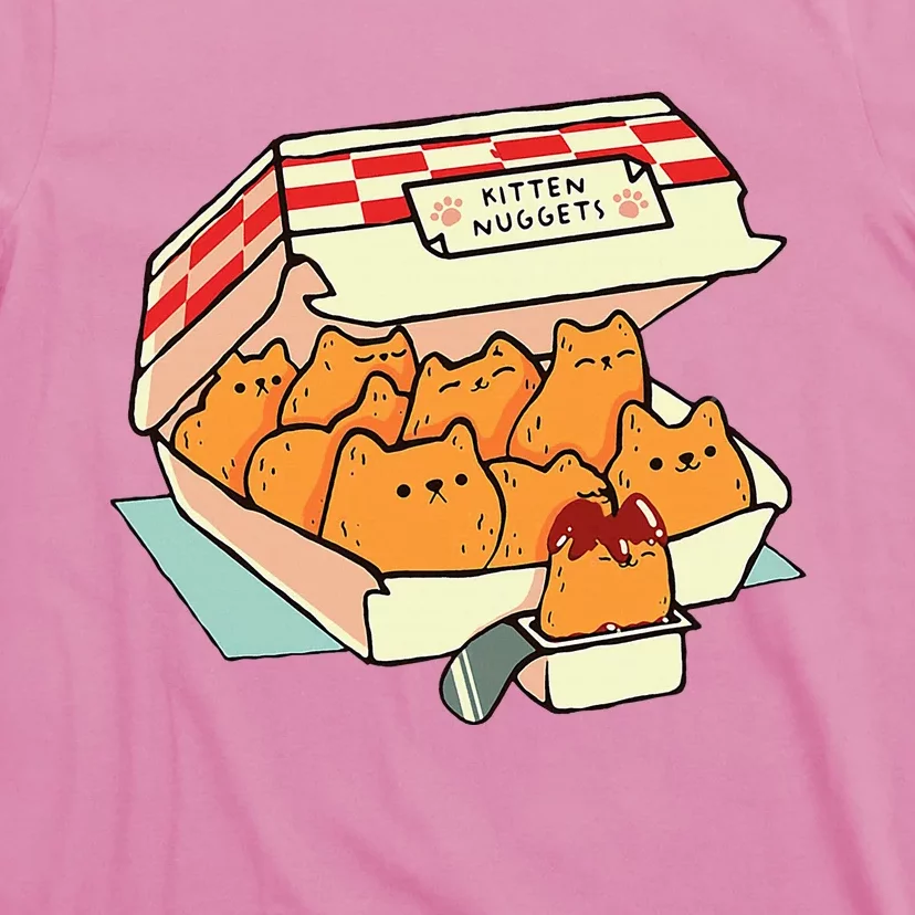 Kitten Nuggets Fast Food Cat T-Shirt