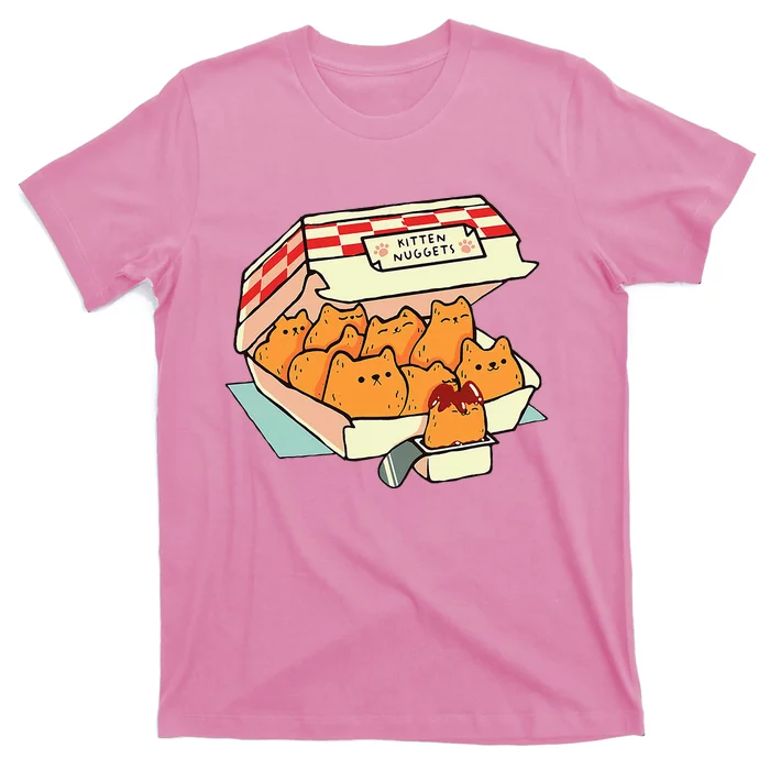 Kitten Nuggets Fast Food Cat T-Shirt