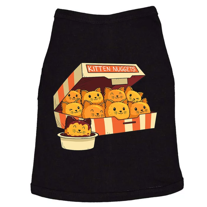 Kitten Nuggets Funny Cats & Chicken Nuggets Lover Funny Cat Doggie Tank