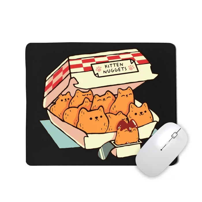 Kitten Nuggets Fast Food Cat By Tobe Fonseca Mousepad