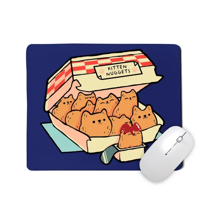 Kitten Nuggets Funny Cat Lover Gift Mousepad