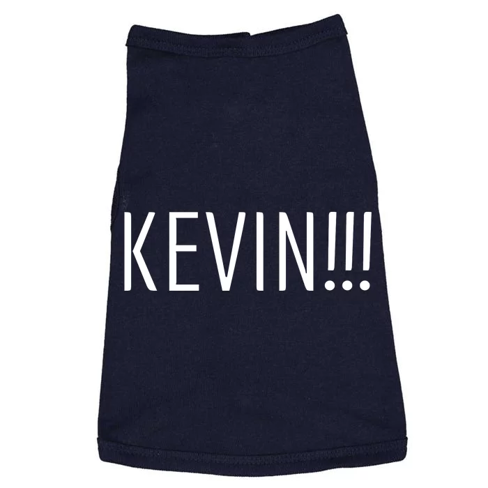 Kevin Name Funny Christmas Sayings Doggie Tank