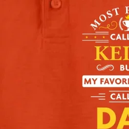 Keith Name Gift My Favorite People Call Me Dad Cute Gift Dry Zone Grid Performance Polo