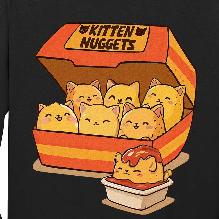 Kitten Nuggets Gift Tall Long Sleeve T-Shirt