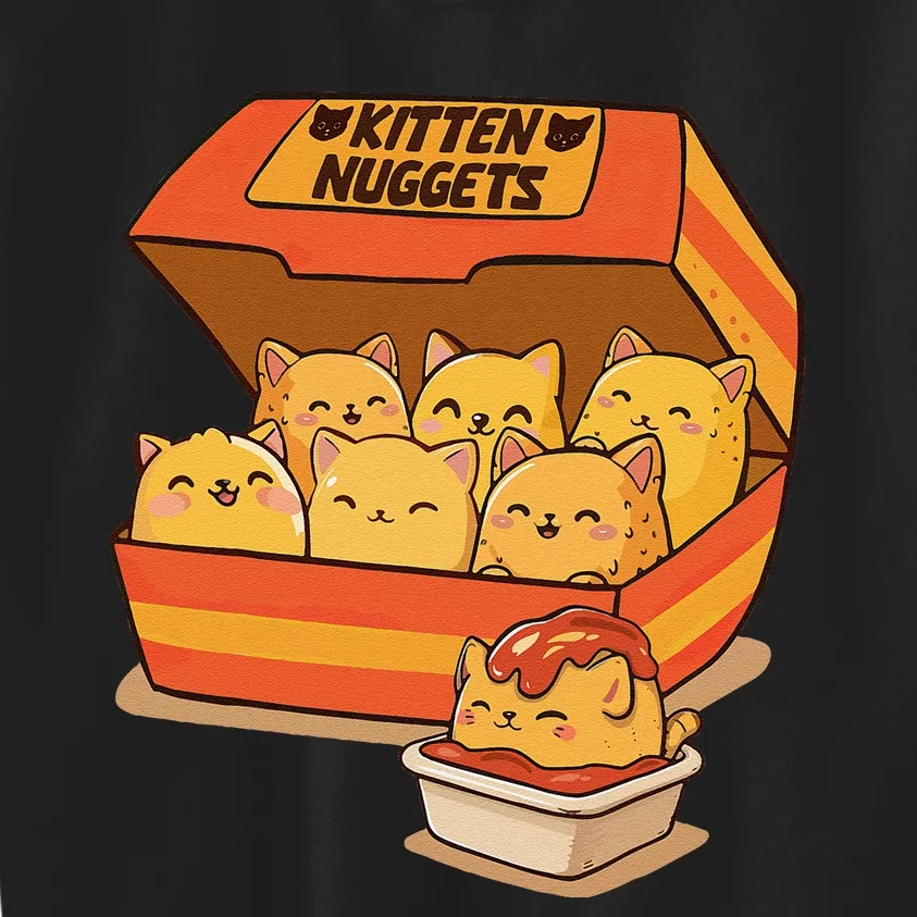 Kitten Nuggets Gift Kids Sweatshirt