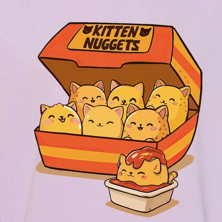 Kitten Nuggets Gift Garment-Dyed Sweatshirt