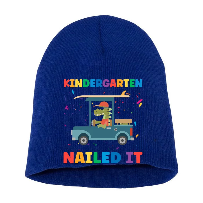 Kindergarten Nailed It 1St Grade Gift Short Acrylic Beanie