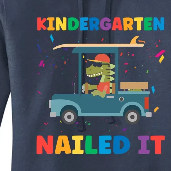 Kindergarten Nailed It 1St Grade Gift Women's Pullover Hoodie