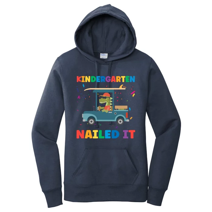 Kindergarten Nailed It 1St Grade Gift Women's Pullover Hoodie