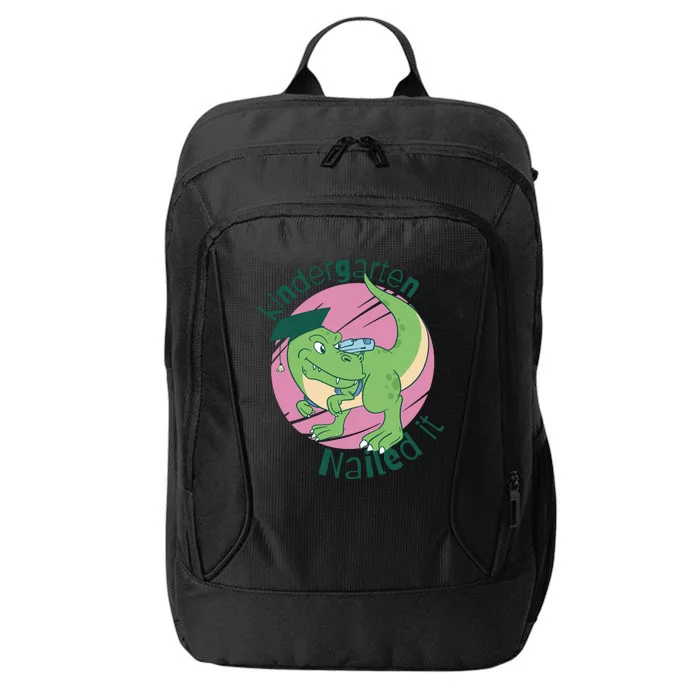 Kindergarten Nailed It Graduation Dinosaur City Backpack