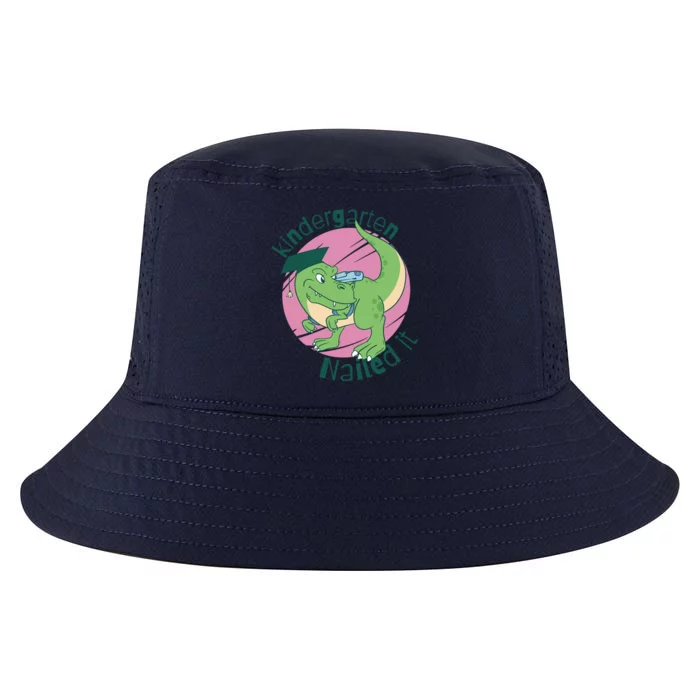 Kindergarten Nailed It Graduation Dinosaur Cool Comfort Performance Bucket Hat