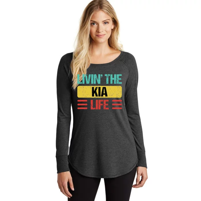 Kia Name Women's Perfect Tri Tunic Long Sleeve Shirt