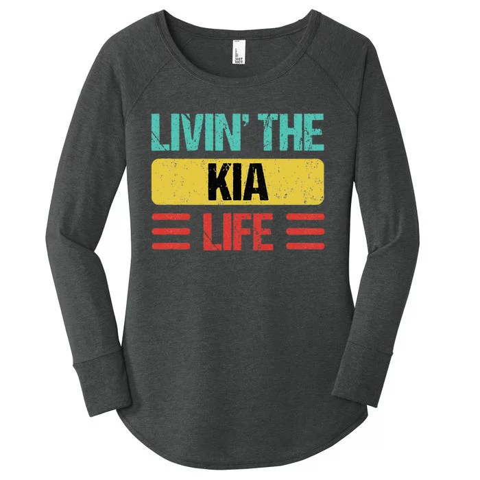 Kia Name Women's Perfect Tri Tunic Long Sleeve Shirt