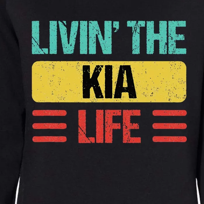 Kia Name Womens California Wash Sweatshirt