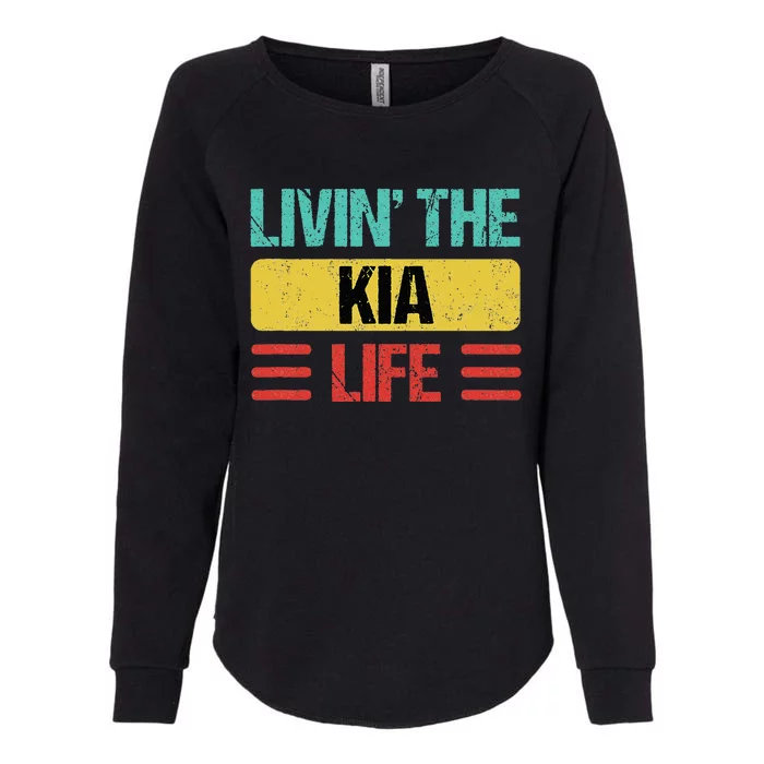 Kia Name Womens California Wash Sweatshirt