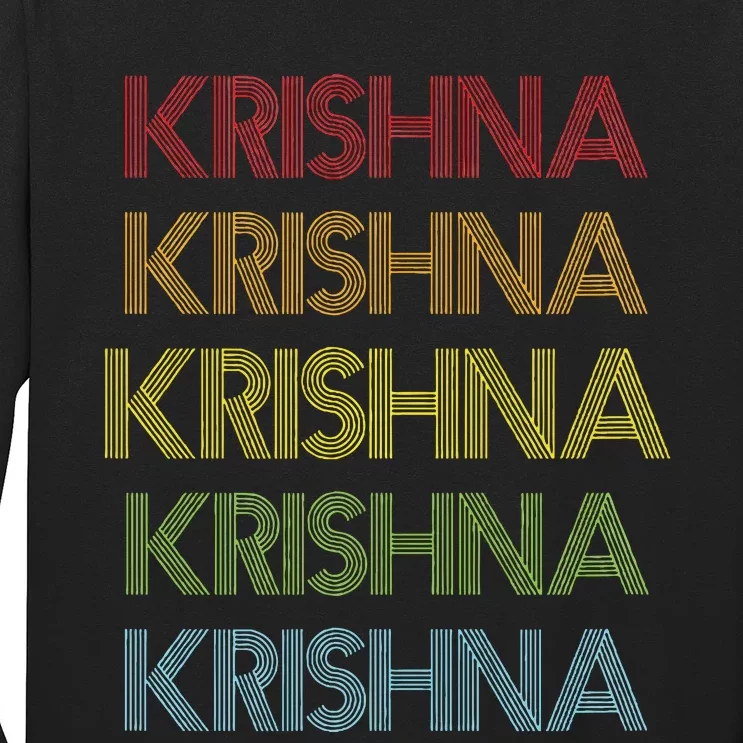 Krishna Name Long Sleeve Shirt