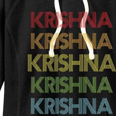 Krishna Name Women's Fleece Hoodie